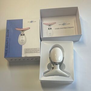 True Beauty Glow Facial Sculpting Device - White